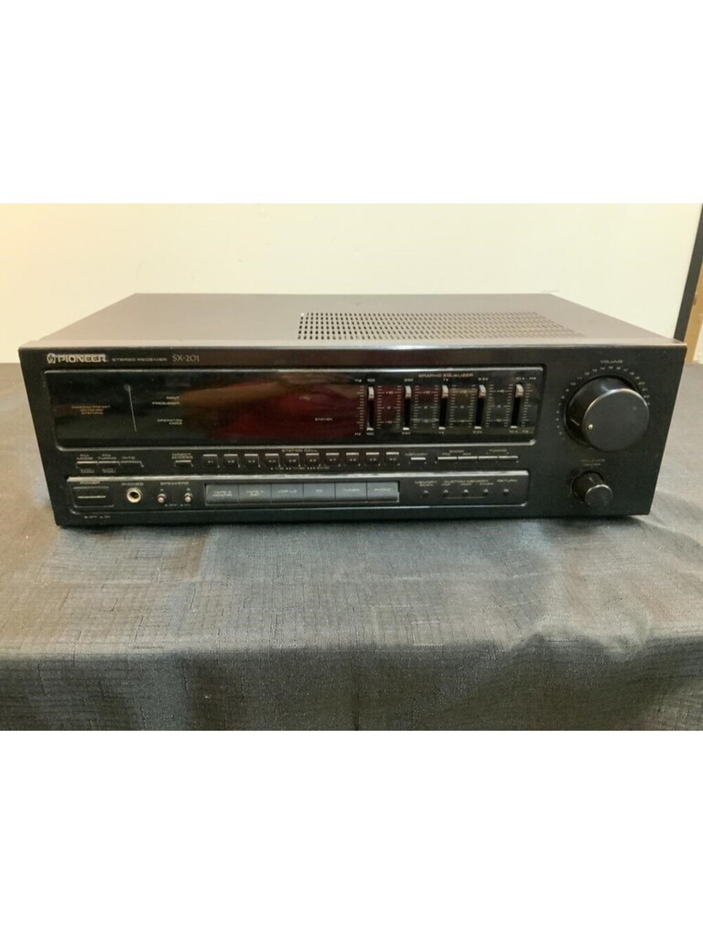 Pioneer SX-201 Stereo Receiver – 50W per Channel – Vintage Audio Equipment
